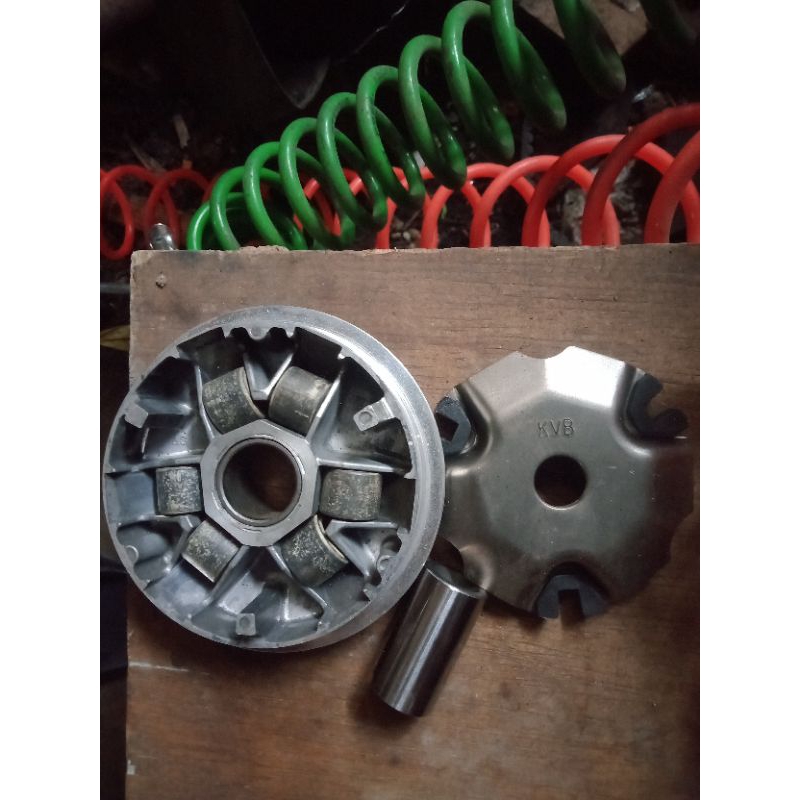 rumah roller kvb original cabutan bubutan 13.8 - paket rumah roller beat esp bubutan
