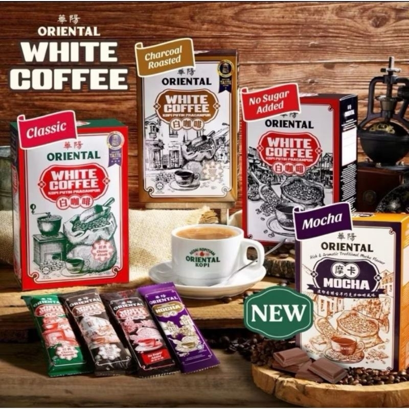 

Oriental White Coffee - Oriental Kopi no sugar - Kopi Oriental Malaysia
