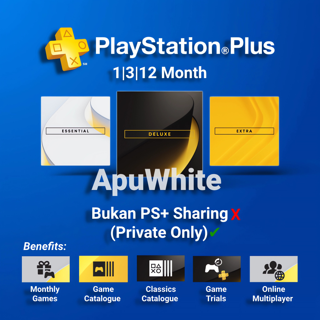Playstation PS Plus Essential Extra Deluxe PS4 PS5 Region Turkey turki