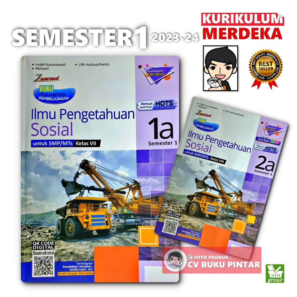 LKS IPS SMP/ MTS KELAS 7 8 SEMESTER 1 KURIKULUM MERDEKA | Zamrud PUTRA NUGRAHA