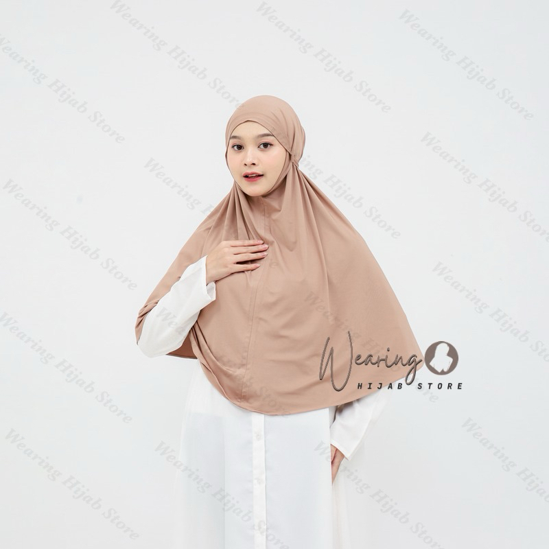 RK BERGO MARYAM JERSEY PREMIUM JUMBO XL / JILBAB BERGO JERSEY TALI JUMBO