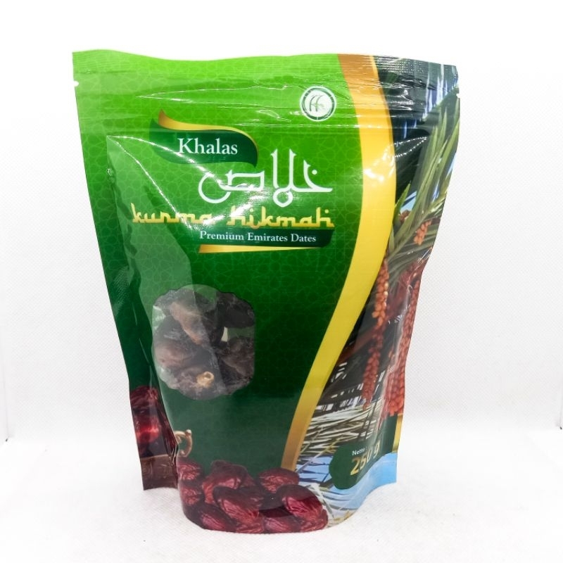 

Kurma Hikmah Khalas / Kholas 250 Gram exp.2026