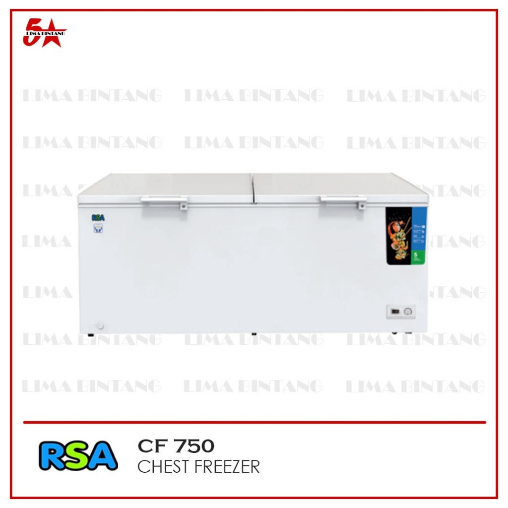 CHEST FREEZER 715 L RSA CF-750 CF 750 CF750 FREEZER BOX
