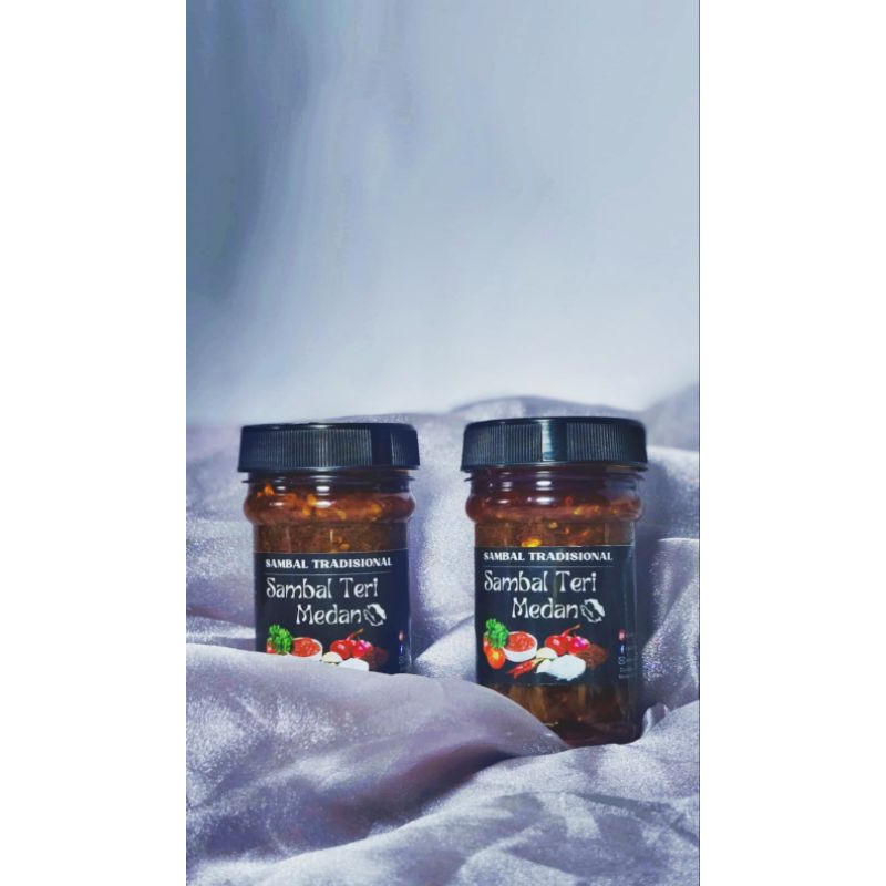 

ALBARA SAMBAL TERI MEDAN 150gr.