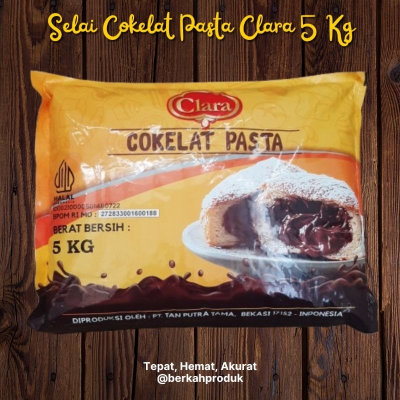 

Selai Cokelat Pasta Clara Ukuran 5 Kg