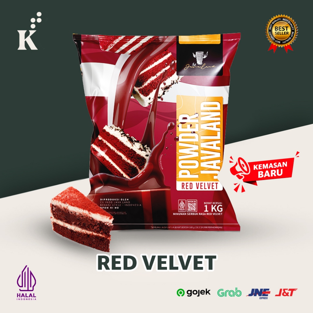 

Bubuk Minuman Bubble Drink Rasa Red Velvet Javaland