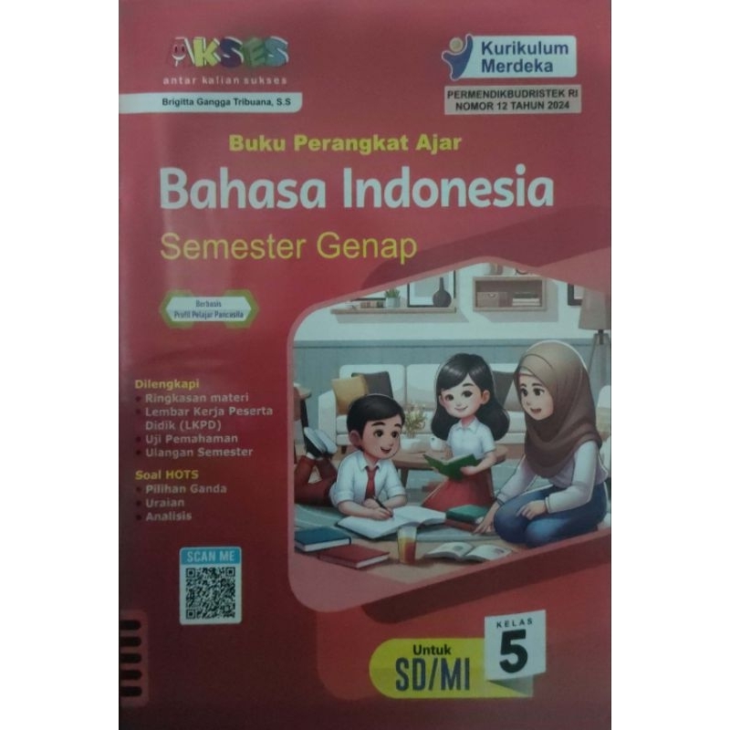 LKS AKSES BAHASA INDONESIA KELAS 5 SD SEMESTER 2