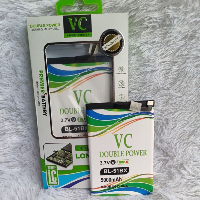 Baterai Double Power VC infinix BL-51BX infinix Hot 10/ Note 8/Hot 11 Battery Batrei
