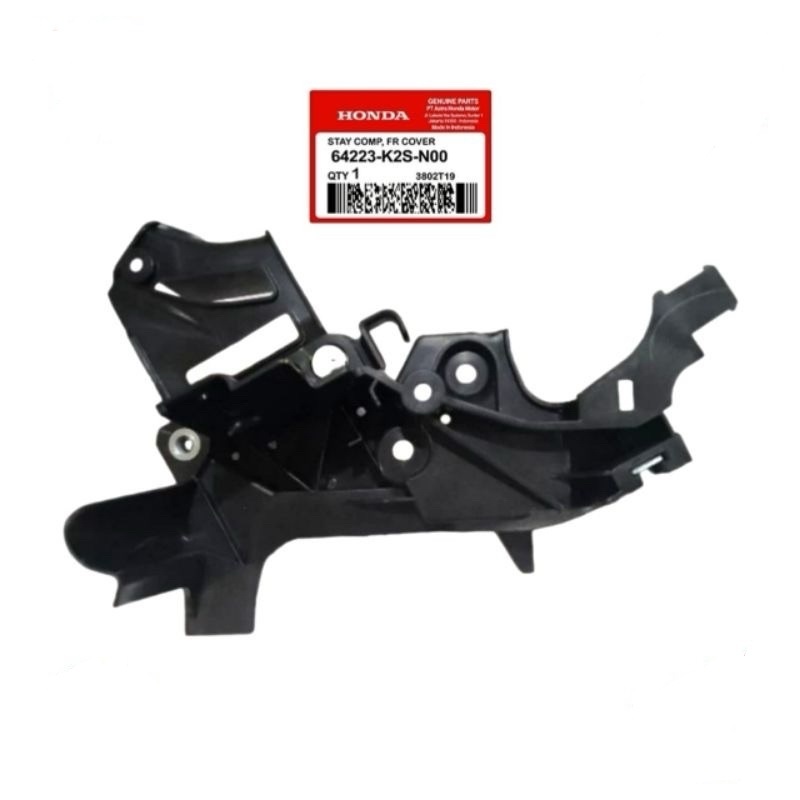 Cover Dudukan Dudukan Panel Tameng Depan Honda Vario 160 K2S 64223-K2S-N00 64223K2SN00