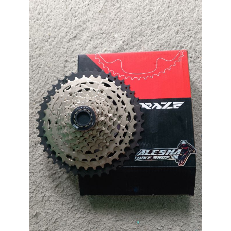 sprocket raze 9 speed 11-42t