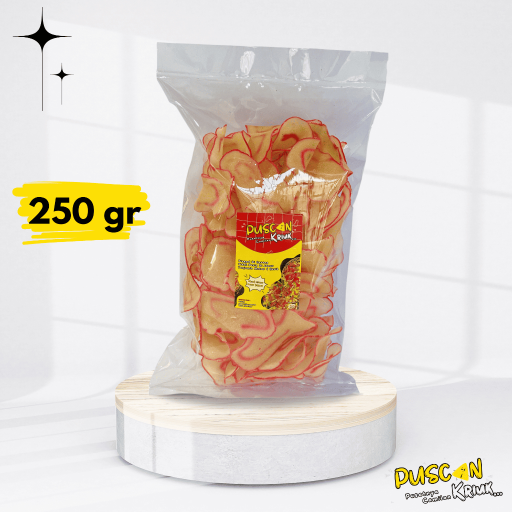 

(PUSCAN) Keripik Kerupuk Krupuk Sadariyah Sadariah Sadariya 250 Gram Makanan Ringan Kemasan