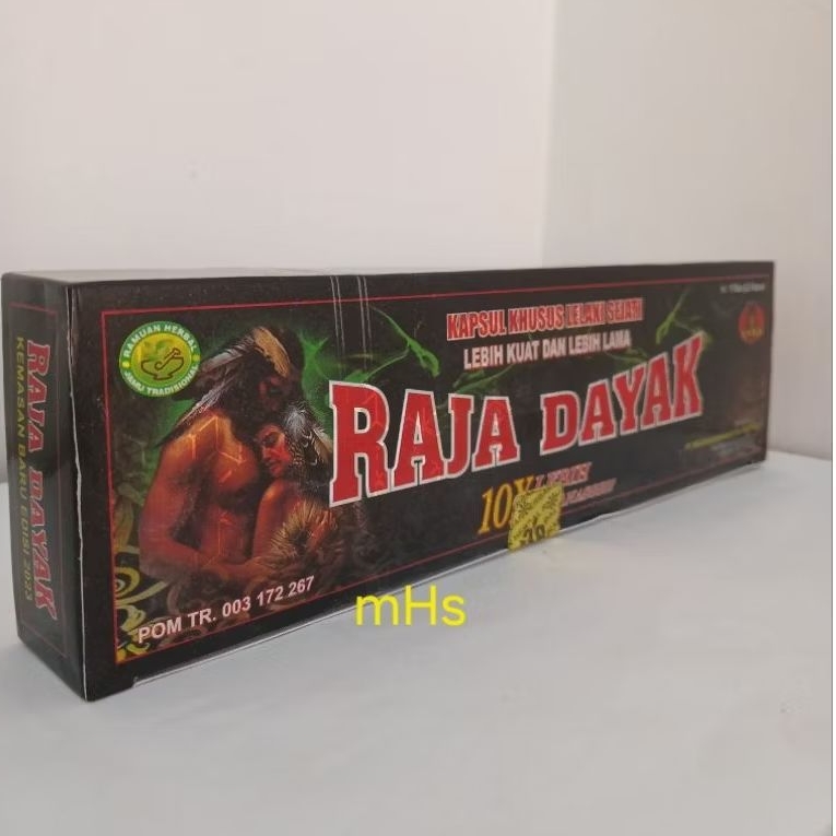 Raja Dayak Kapsul Original Kemasan Baru