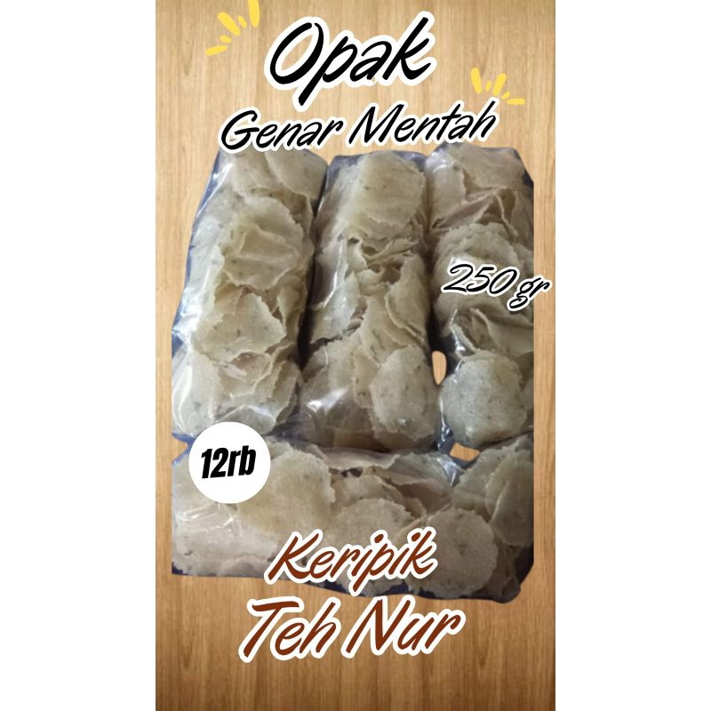 

OPAK NASI TUMBUK/GENAR MENTAH 250GR