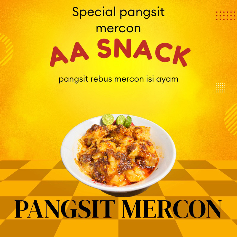 

AA SNACK PANGSIT MERCON