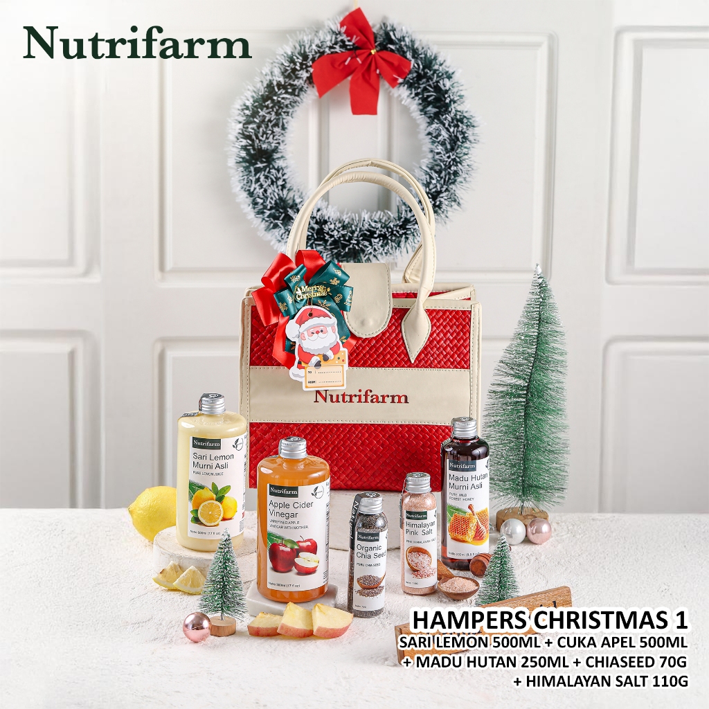 

NUTRIFARM HAMPERS CHRISTMAS 1/HAMPERS NATAL PREMIUM SET EKSLUSIF