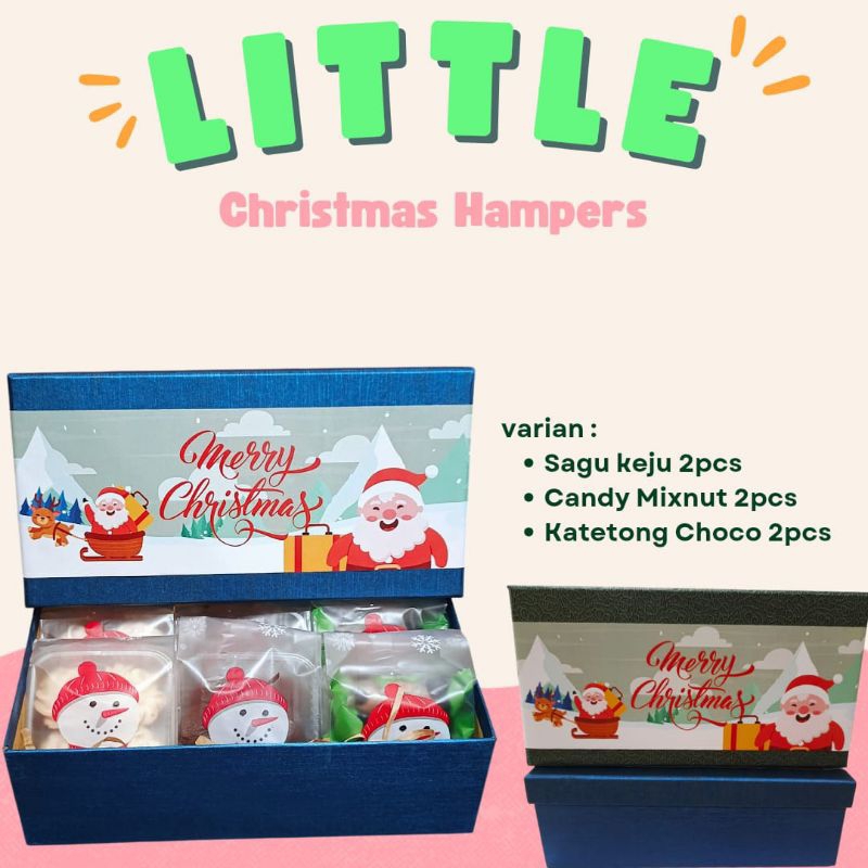 

Little Christmas Hampers/cookies natal