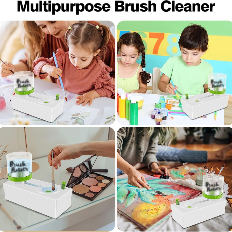 

RB Brush Rinser Paint Brush Pembersih Kuas Lukis, Pembersih Kuas Cat, Brush Cleaner, Dispenser Brush