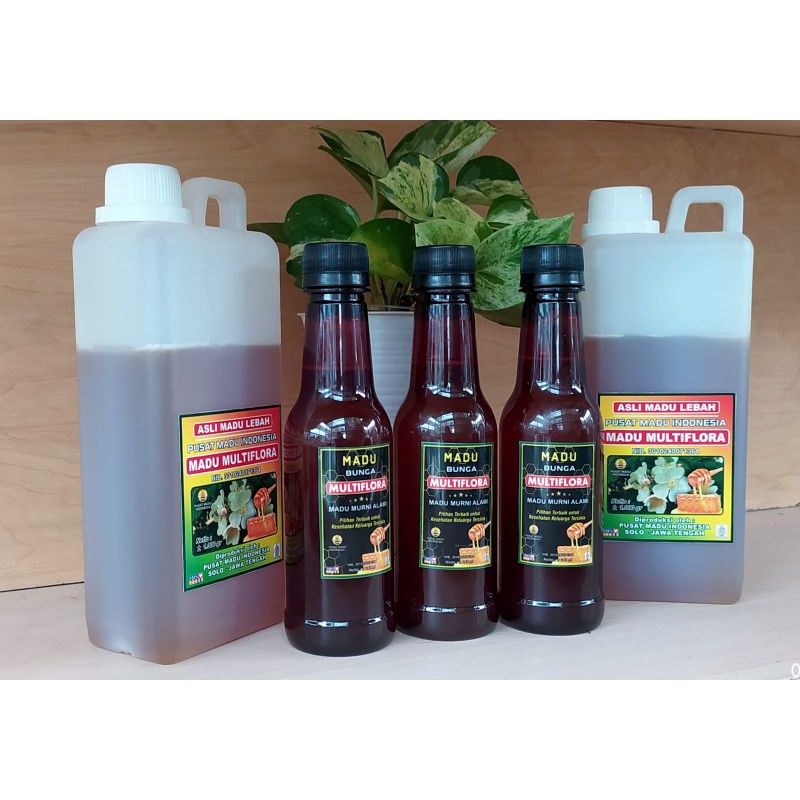 

Madu Nektar Multiflora Hutan Asli