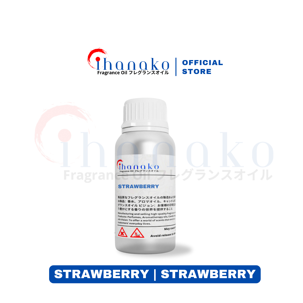 STRAWBERRY - STR4WB3RRY  | BIBIT PARFUM MURNI IHANAKO FRAGRANCE JAPAN 100gram
