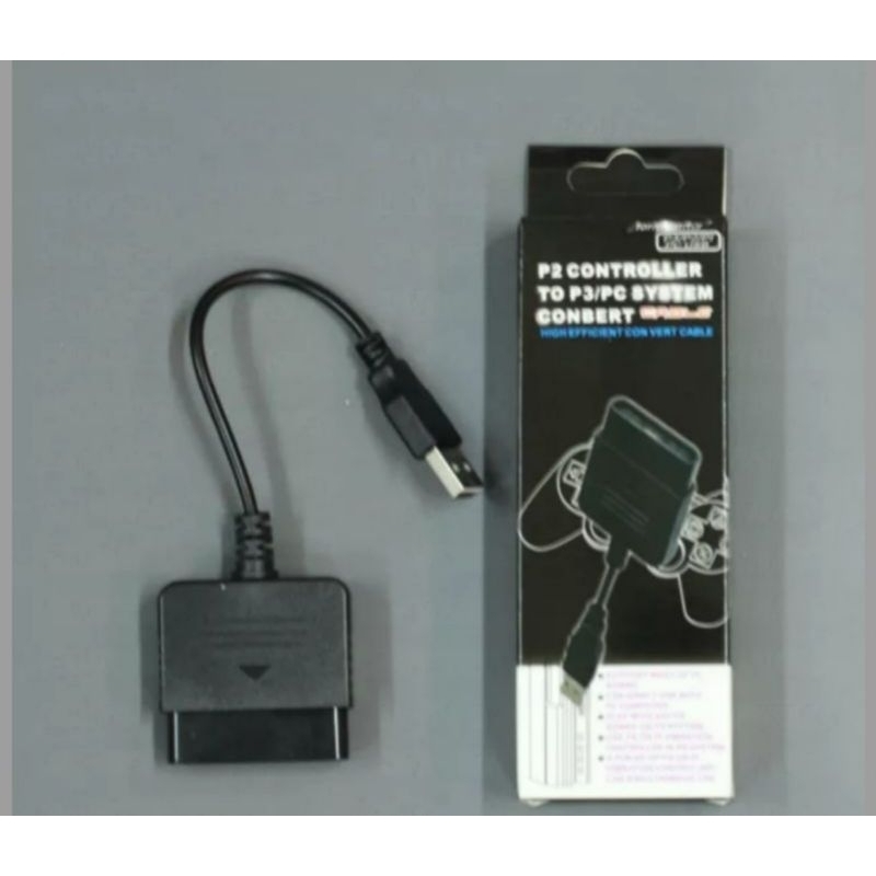 Converter USB 1 Slot Stik Stick PS2 ke Stick 3 / PC Single Convertor Game Adaptor Gaming