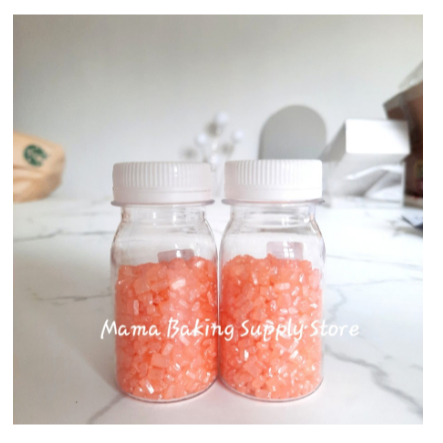 

Sprinkle SUGAR ORANGE Gula Oren Topping Hias Kue Cake Decor -+ 50 gr