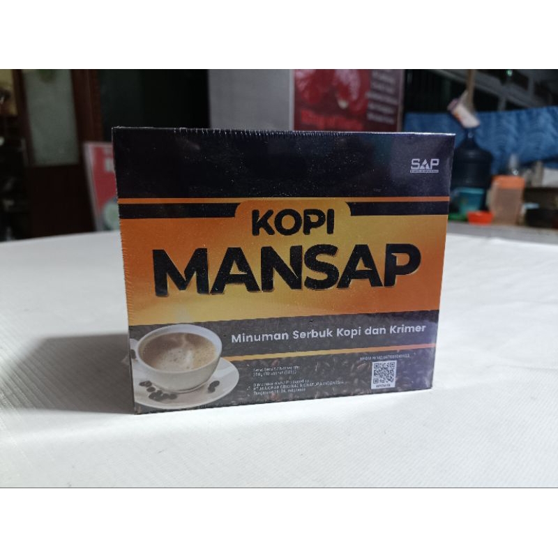 

1 BOX KOPI MANSAP ISI 10 SACHET