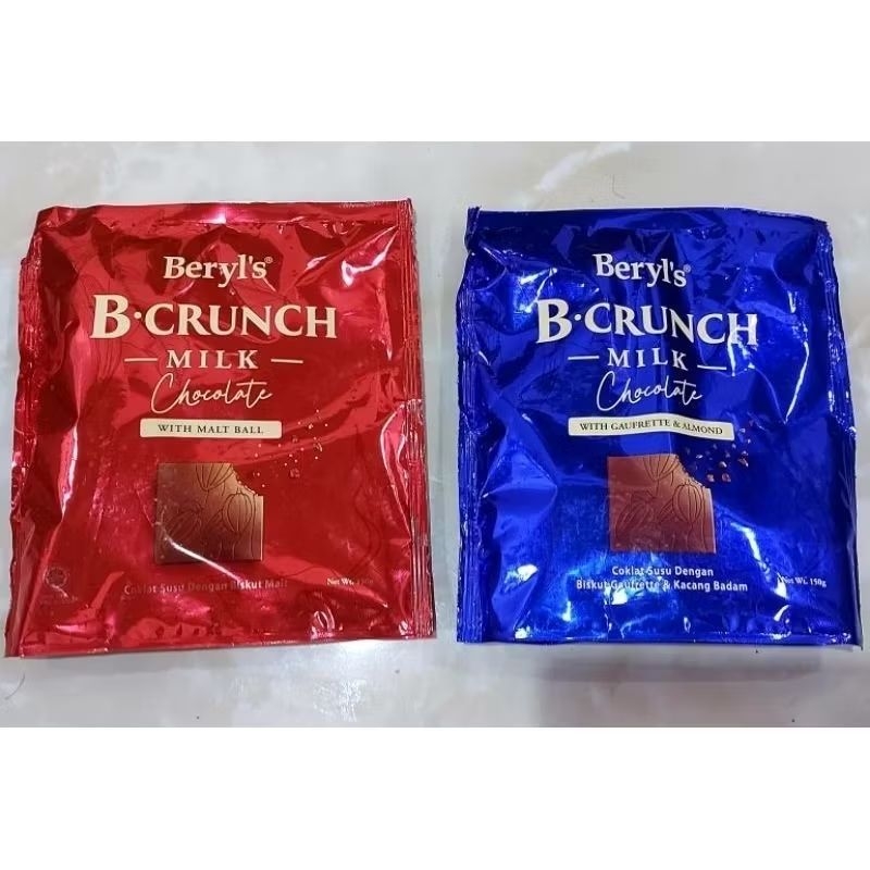 

Beryl's B - Crunch Milk Chocolate 150 gram