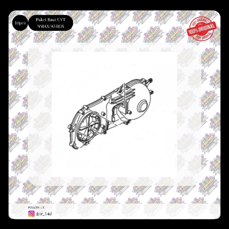 Baut Titanium CVT Nmax/Aerox