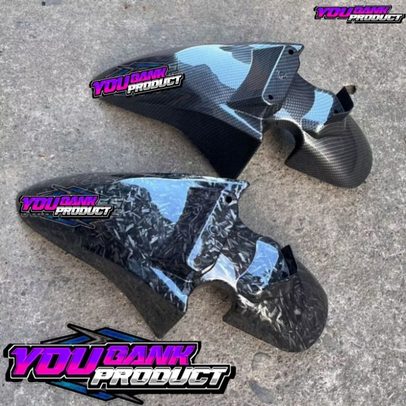 Selebor spakbor depan vario 110 cw carbon wtp motif forged kevlar carbon celup