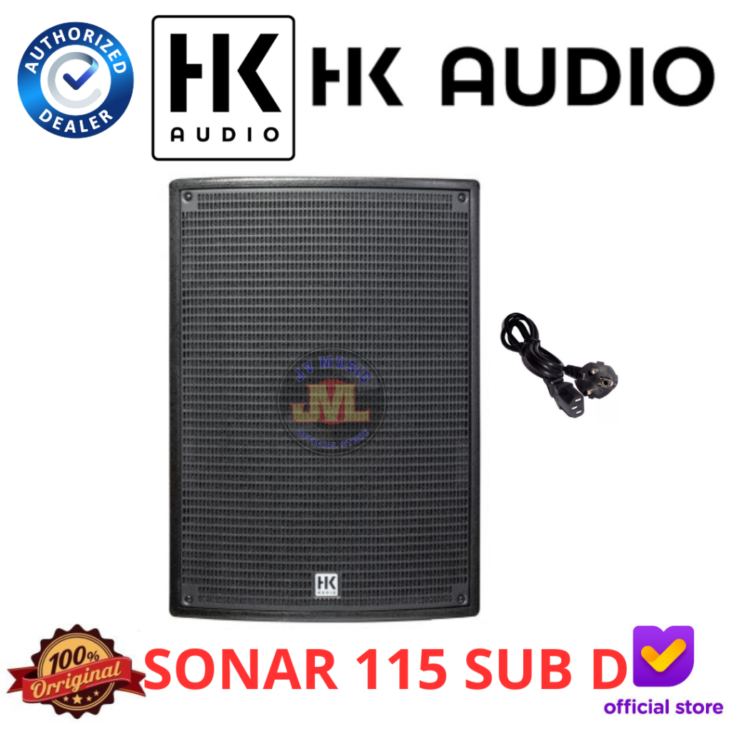 HK Audio Sonar 115 Sub D 15-Inch Powered Subwoofer Aktif HK Audio Sonar115