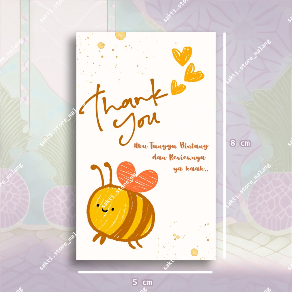 

Thank you card lucu, Kartu Ucapan terima kasih aesthetic
