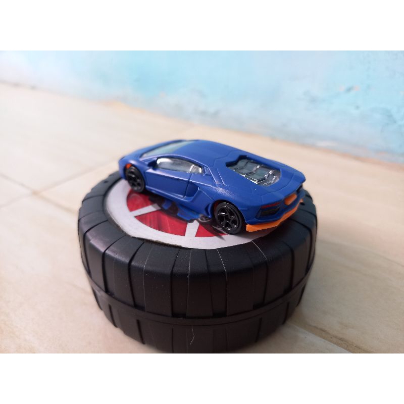 Majorette Lamborghini Aventador Blue Pink/Biru Pink