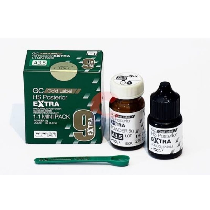 GC GIC FUJI IX MINI PACK HS POSTERIOR GOLD LABEL RESTORATIV