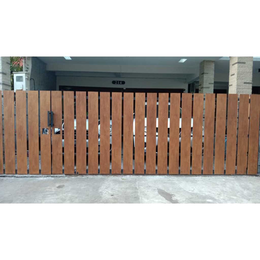 pagar conwood | pagar kekinian