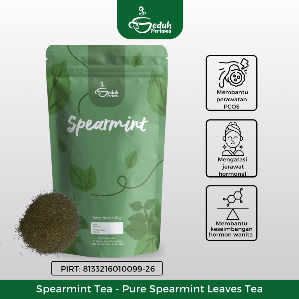 

Seduh Pertama Spearmint Tea | Pure Spearmint Leaves Tea