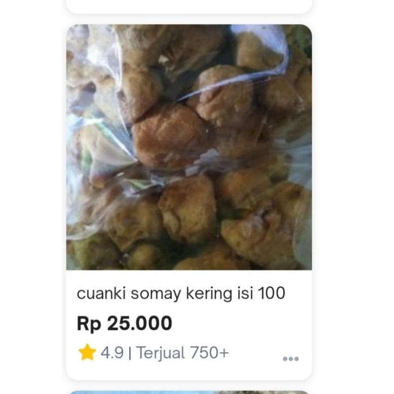 

Cuankie siomay isi 100