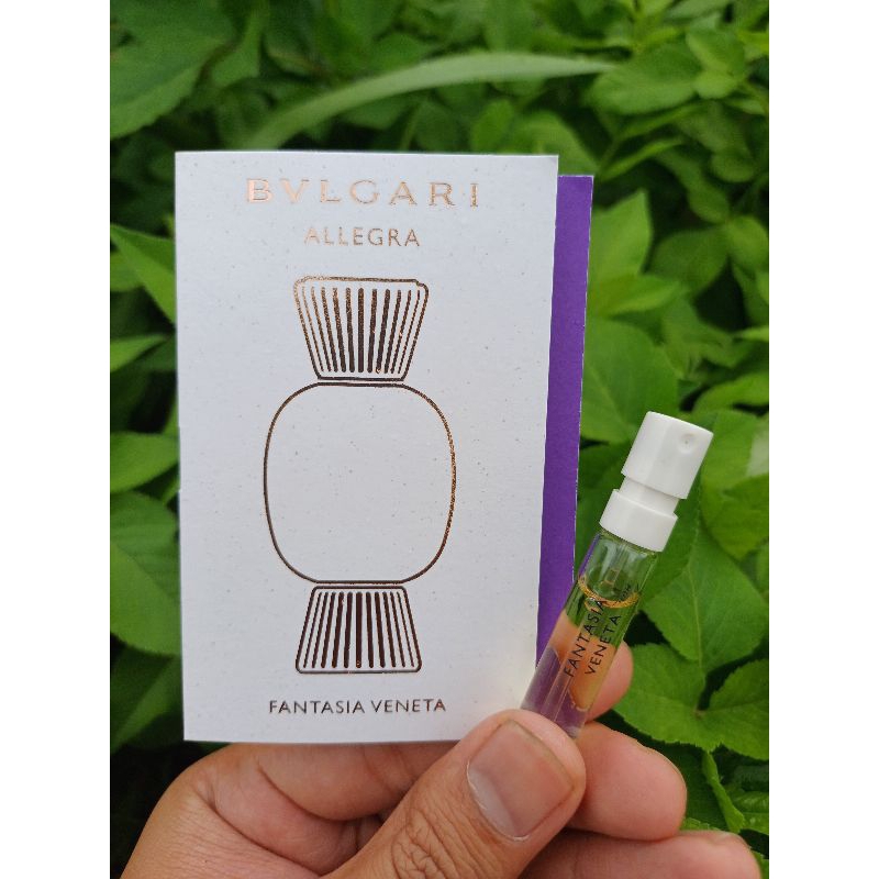 vial parfum BVLGARI ALLEGRA FANTASIA VENETA 1,5ML