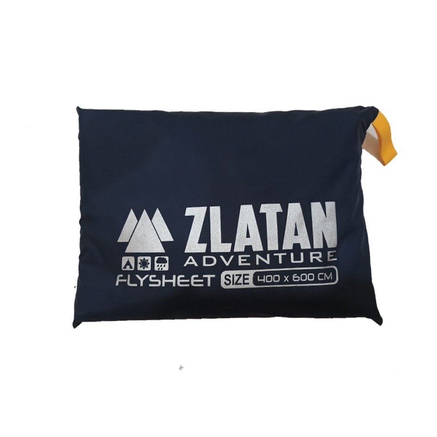 Terpal Tenda Flysheet Zlatan Adventure 4 x 6 Meter - Navy
