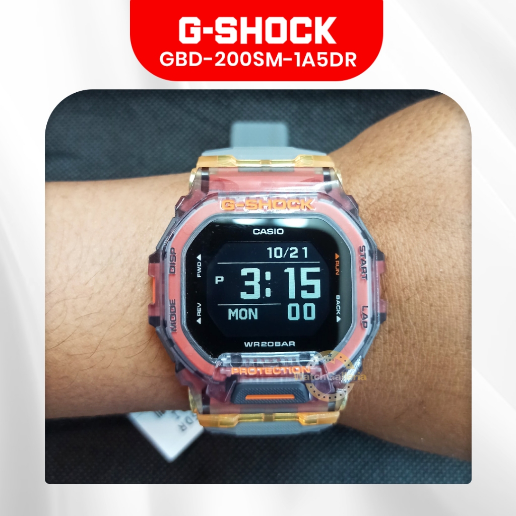Casio G-Shock GBD-200SM-1A5DR/GBD-200SM-1A5DR/GBD-200SM Original