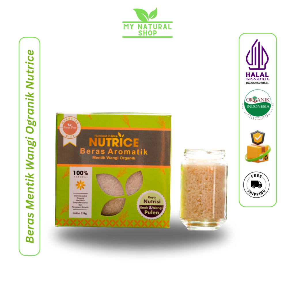 

Beras Mentik Wangi Organik Nutrice