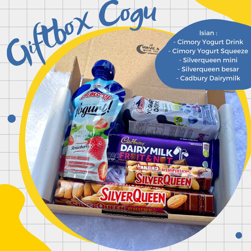 

KAENBE ID - Giftbox Cogu | Giftsnack Coklat Yogurt | Kado Coklat Yogurt