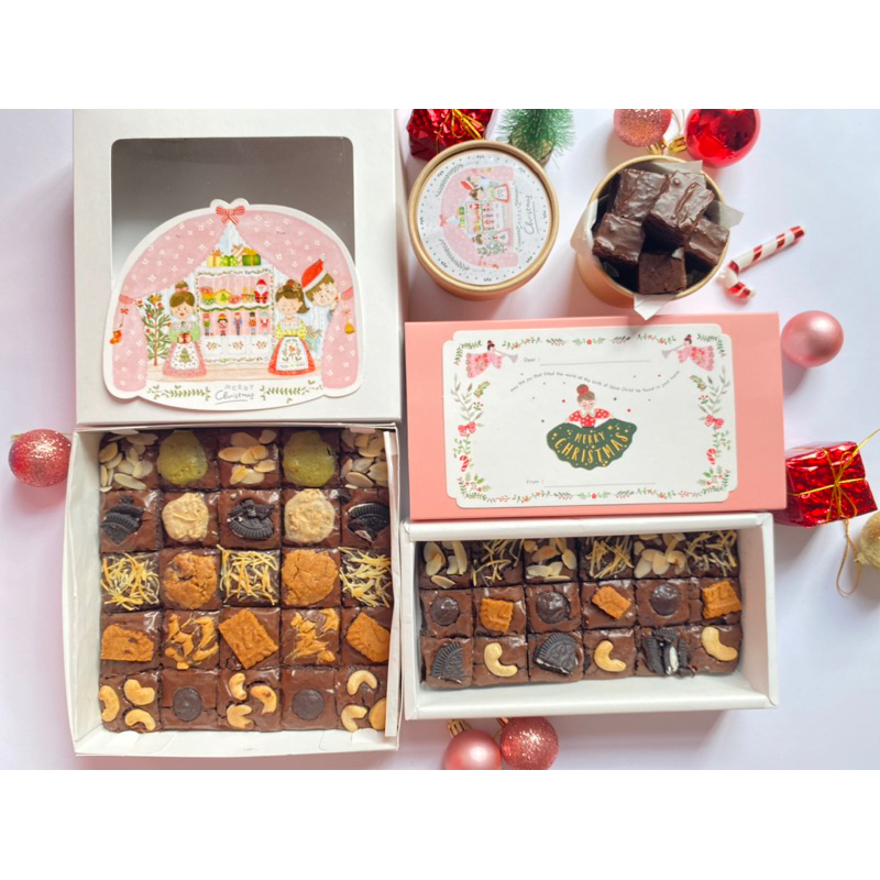 

MARISE BROWNIES CHRISTMAS HAMPERS. Hampers bingkisan natal christmas hadiah xmas pontianak Kalimantan Barat