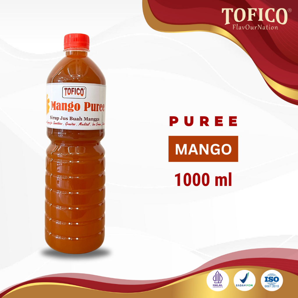 

Mango Puree Tofico / Mango Puree Premium 1 Liter / Tofico Syrup Official