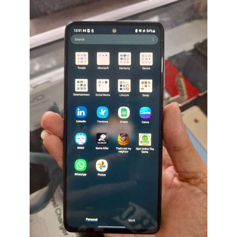 lcd ori copotan samsung a72