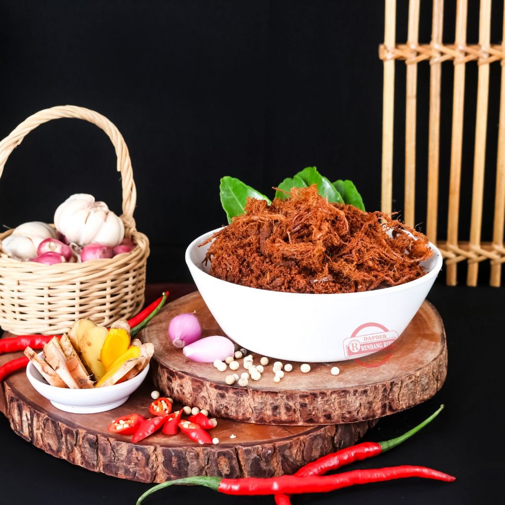 

Rendang Suir Daging Sapi Dapoer Rendang Riry/200gr