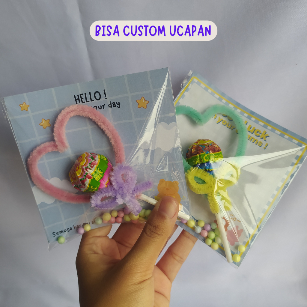 

MINI GIFT PERMEN CHUPA CHUPS | BISA CUSTOM UCAPAN | GIFT PERMEN CHUPA CHUPS | MINI GIFT SNACK | GIFT PERMEN CHUPA CHUPS | CANDY GIFT CHUPA CHUPS | MINI GIFT PERMEN