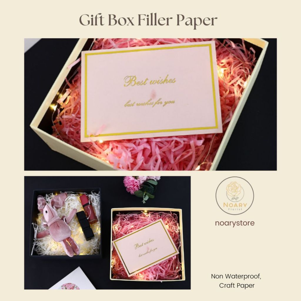 

GIFT BOX FILLER PAPER / Box Kado / Kertas Cacah