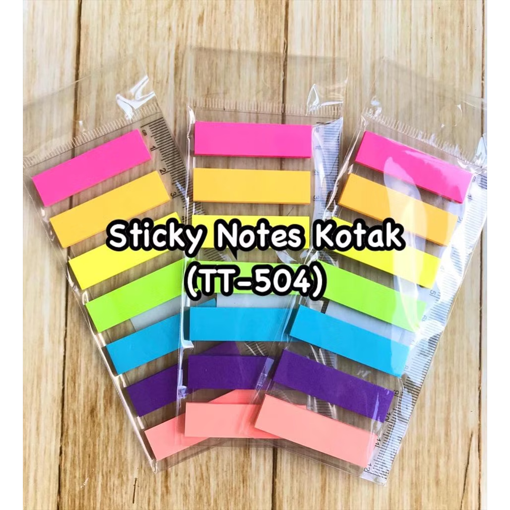 

Sticky Notes Kotak TT-504 - Kertas Memo Kecil - Kertas Penanda
