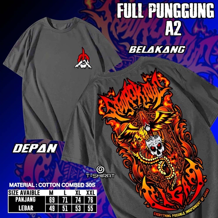 Kaos LIGAS SIGORO KIDUL Motif LIGAS SEGORO KIDLUL LIGAS Warna KODE 024IKSPI - LIGAS SEGORO KIDUL  Fu