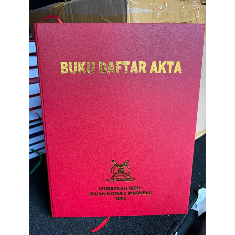 Buku Daftar Akta Notaris Buku Reportorium Notaris